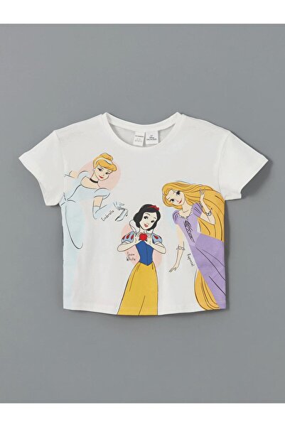 LC Waikiki Dívčí tričko s potiskem Sněhurka