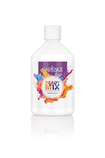 Cadence READY MIX AKRİLİK BOYA RM-01 BEYAZ 500ML