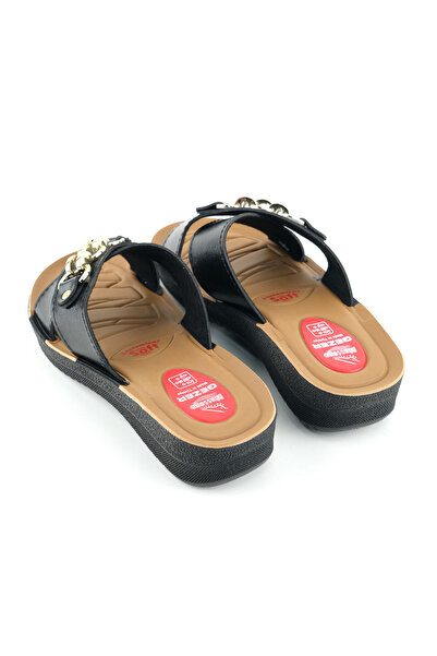 GEZER Жіночі літні зручні масажні тапочки для щоденного використання