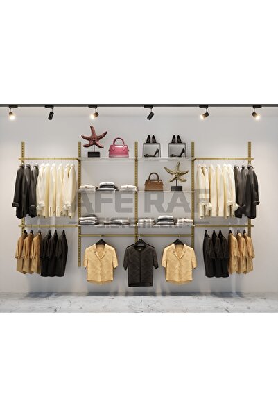 AFE DEKOR Mağaza Raf Sistemi, Askılık Sistemi, Butik Rafı, Mağaza Stand, Giyi...