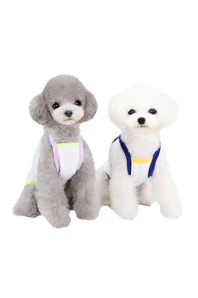 Glipet Bruch Patterned Dog Clothing Blue 2XL