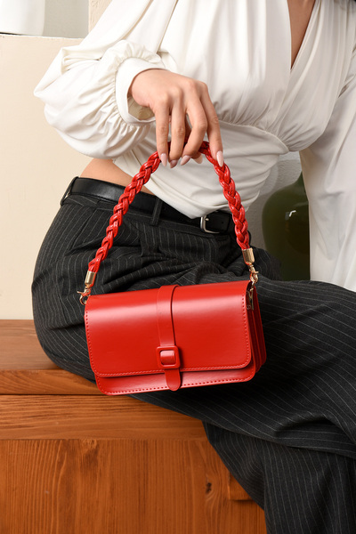 Handley Geantă de umăr cu 2 compartimente pentru femei, elegantă, de calitate