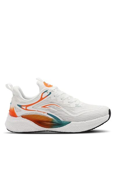 Slazenger Warwick Ανδρικά αθλητικά παπούτσια Boost Sole Αθλητικά Παπούτσια Λευκό / Πορτοκαλί