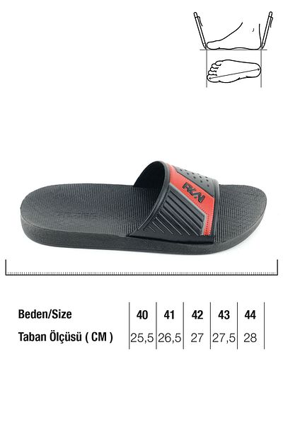 GEZER Men's Summer Pu Sole Artificial Leather Suitable for Wet Floor Home Garden Pool Beach Slippers