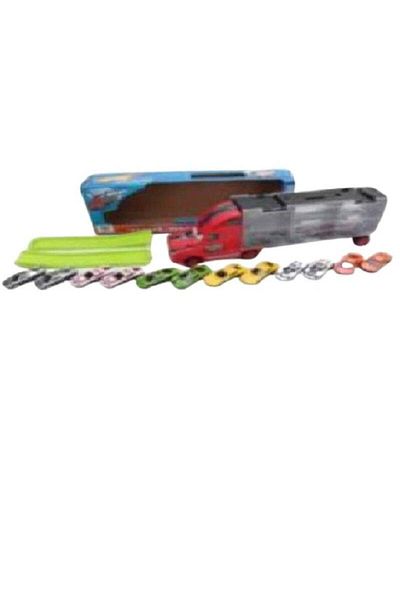 FULLJOY Freewheel Transport Truck with 12 Metal Cars 10-1780126
