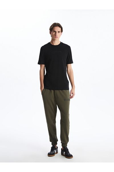 LC Waikiki Crew Neck Printed Combed Cotton Men's T-Shirt