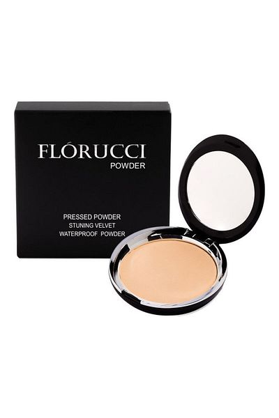 Florucci Waterproof Pressed Powder M-007-4 Beige 10g