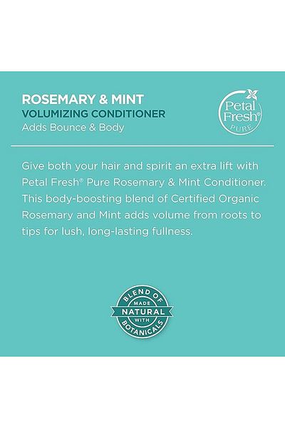 Petal Fresh Pure Petal Fresh Volumizing Conditioner Rosemary & Mint - 475 ml