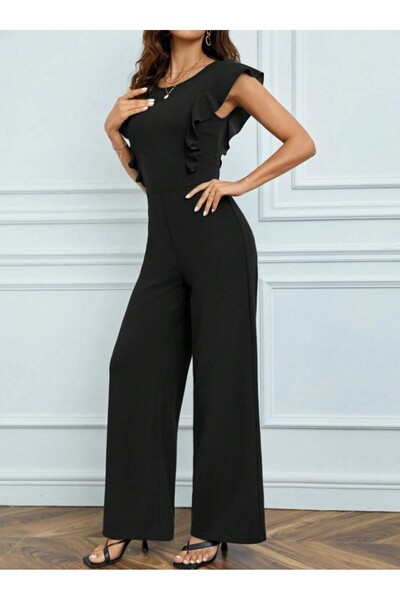 Styling Park Fırfır Detaylı Şık Abiye Tulum