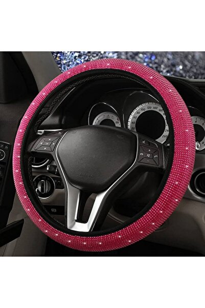 Fox Pembe Taşlı Direksiyon Kılıfı Kadınlara Özel Şıklık!