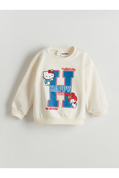 LC Waikiki Hello Kitty bedrucktes Mädchen-Sweatshirt und Jogginghose im 2er-Pack