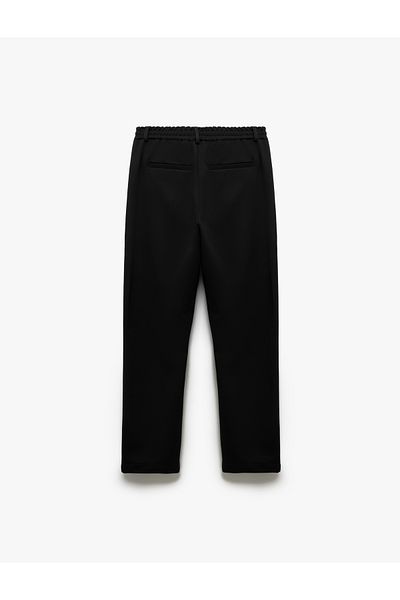 Koton Pantaloni chino cu nasturi cu buzunare elastice în talie
