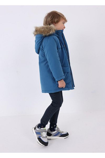 MAYORAL Parka pentru băiat cu guler de blană