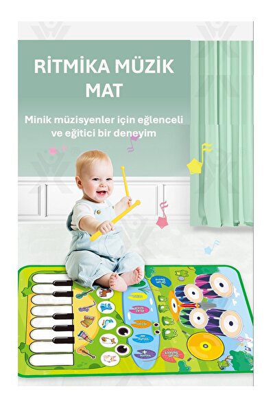 HESTİNYA TOYS Piyano Müzik Mat
