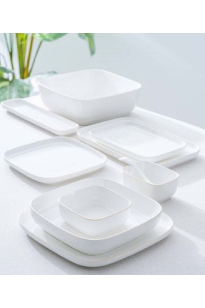 ACAR Petra 45 Piece Breakfast & Dinner Set for 6 People 7415