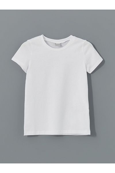 LC Waikiki Κοριτσίστικο T-Shirt με λαιμόκοψη