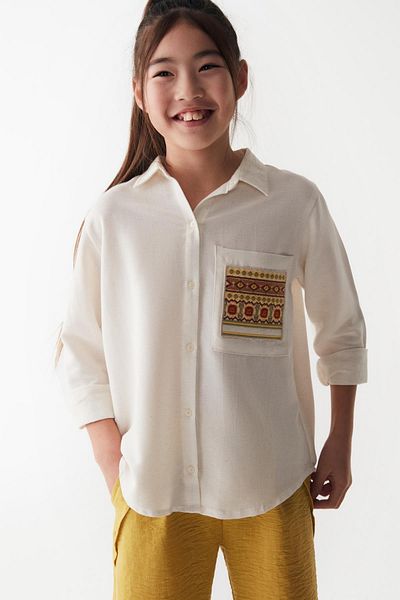 nk kids 2-Piece Prime Girl's Shirt Set