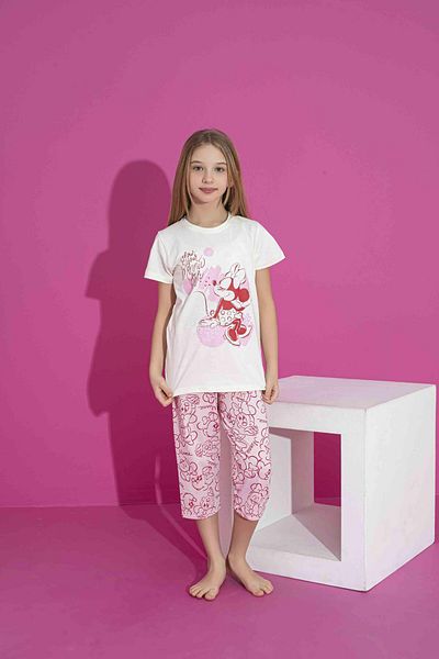 RAPAPA Girl's Summer Capri Pajama Set Combed Cotton Lycra 3042B