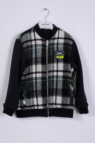 Doctor junior Dvostrano Košulja za fakultet "Drvoseča" za dečake