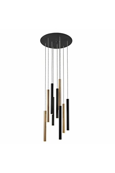 Cristalin Aydınlatma Flute Black@Bronz