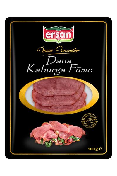 ERŞAN ET Dana Kaburga Füme 100 gr
