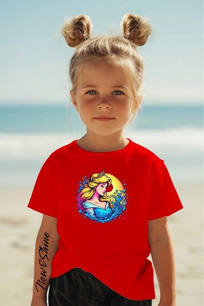 New Shine 1 T-Shirt Is a Gift for Purchases of 6 or More in the Cart - Printed Oversize Children's T-Shirt