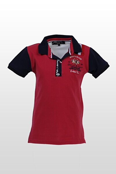 Monte Blaze Polo Club Polo Clup Polo Yaka Erkek Çocuk Tişört