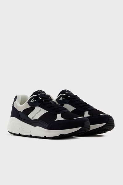 Armani Exchange Armani Exchage Logo Suede Detailed Thick Sole Sneaker Shoes Men's Shoes Xux265 Xv957 N814