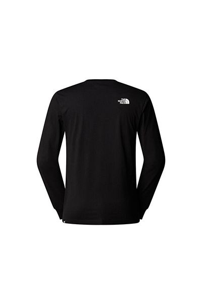 THE NORTH FACE M L/S Fine Tee Men's Outdoor T-Shirt Nf0A8A6Pjk31 Black