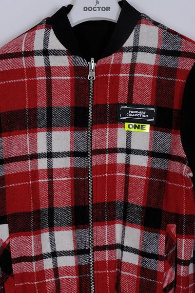 Doctor junior Double Sided Boy's Lumberjack College Coat