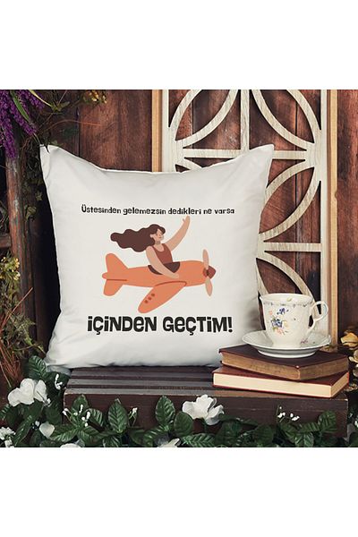 qoeuyl boutique I Can'T Get over It I Went through Your Deikers Printed Motivational Gift Satin Decorative Pillow