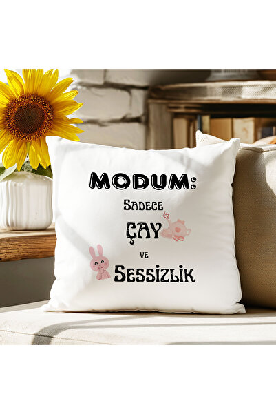 qoeuyl boutique Moje raspoloženje je samo čaj i tišina Štampano Smešan poklon...