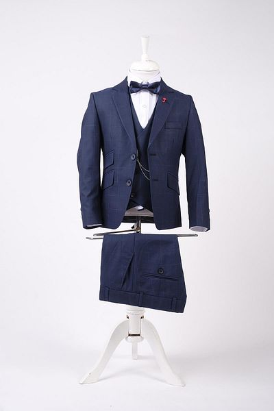 Doctor junior Boy&#39;s Checkered Suit