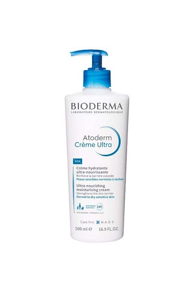 Bioderma Bioderma Atoderm Ultra Nourishing Fragrance-Free Moisturizing Cream, 500 ml