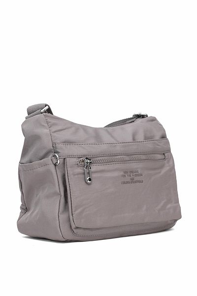 Ayakkabı Fuarı Geantă de umăr pentru femei Grey Elite SLH10038