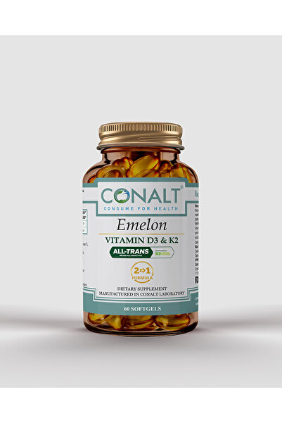 CONALT CONALT Emelon Vitamin D3 Ve K2 60 Soft Jel