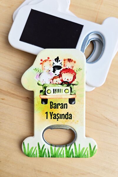 Atölye Mi هدية عيد ميلاد سفاري تيما بعمر سنة واحدة من الجيلاتين المغناطيسي 10...