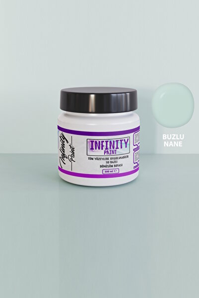 Infinity Paint 1019 Buzlu Nane Tüm Yüzeylere Uygulanabilir Su Bazlı Yeni Nesi...