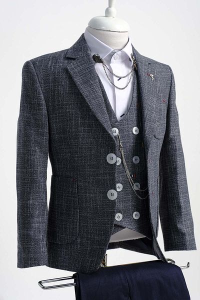 Doctor junior Boy&#39;s Slim Fit Suit Three Piece