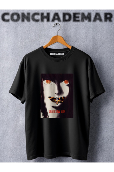 Vordevia Оверсайз-футболка з принтом аніме «Чоловік-бензопила»