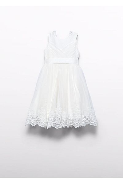MAYORAL Abel&Lula Lace Embroidered Girl's Dress_Mnvs5033