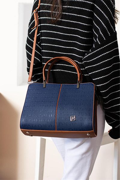 Ayakkabı Fuarı Geantă de umăr pentru femei Elite SLH4079 bleumarin