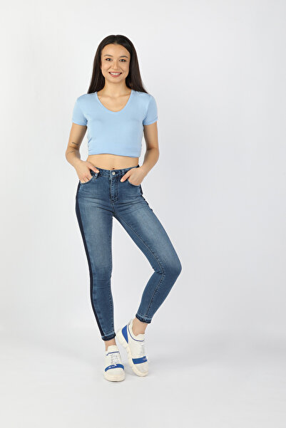 BALİNS Kadın Kot Pantolon Koyu Mavi 2ja/5588.koyu Mavi