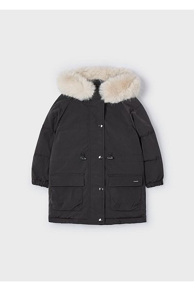 MAYORAL Parka cu guler cu blană pentru fete - mnvs04493