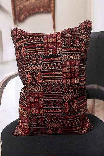 Sofline Bohemian Punch Kırkant Case, Nostalgic Pattern (45X45Cm)