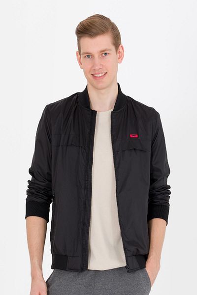 U.S. Polo Assn. Ανδρικό παλτό Polo 1579082 Μαύρο Συνθετικό
