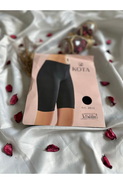 cicekay tekstil Colanți scurti de damă Colanți negri casual și sport - Colanți peste genunchi / KOTA