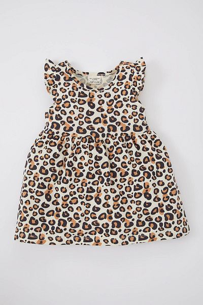 DeFacto Baby Girl Patterned Sleeveless Dress A0136a523sm