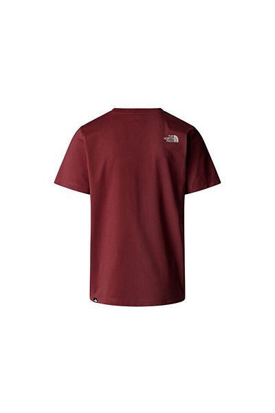 THE NORTH FACE Men's Outdoor T-Shirt - Red m Ss Easy Tee