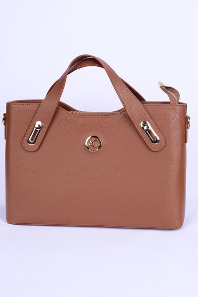 Armine Club 23ac006 Tan Women's Detailed Leather Bag